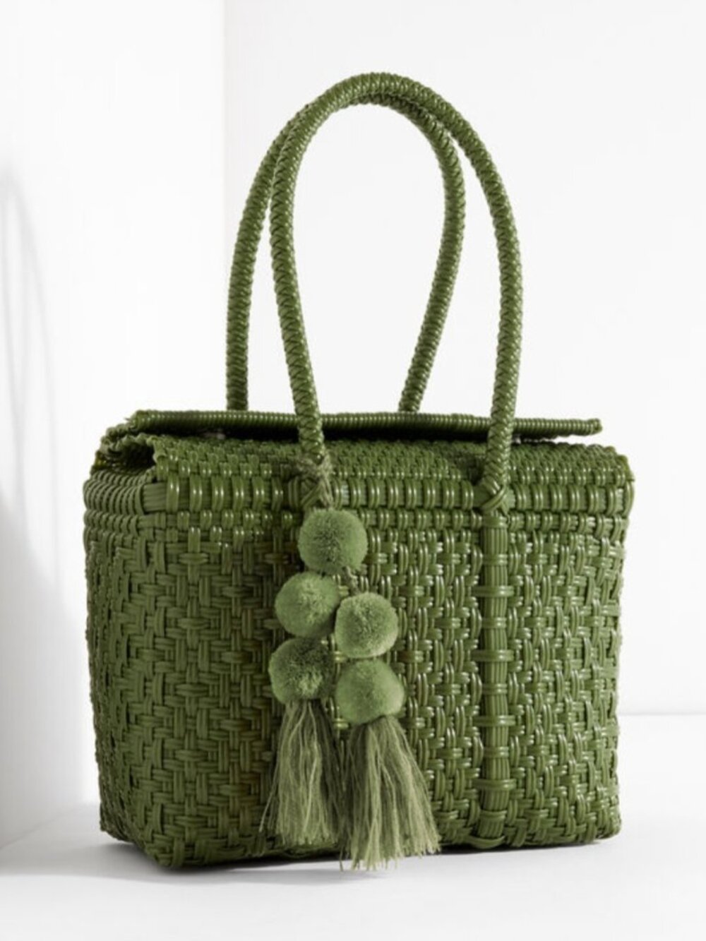 Talbots woven handbag - green